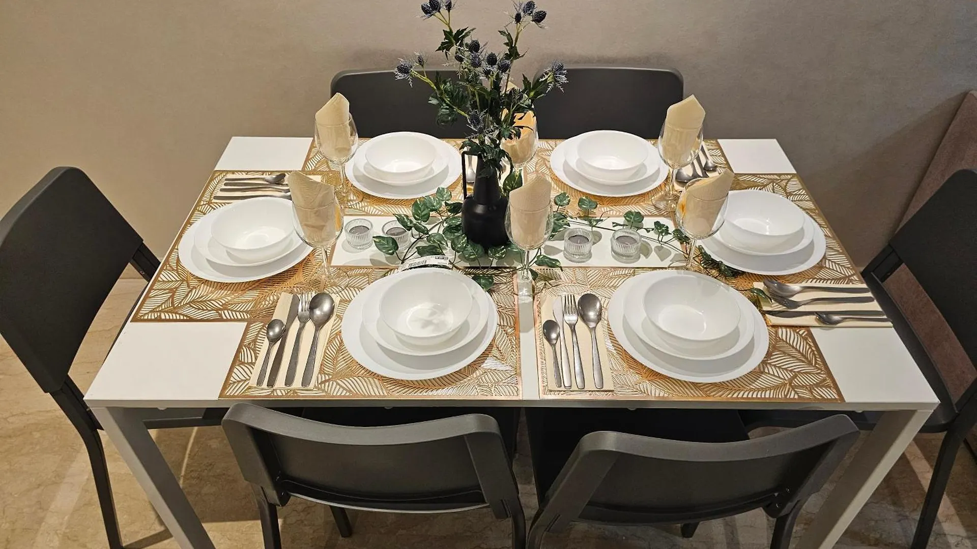 Luxury Living 3 Bedroom Apartment With Garden Terrace And Private Balcony Casablanca